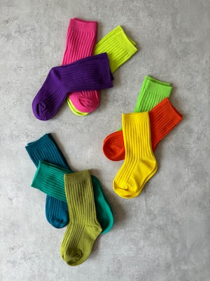 ビビットリブ socks 3set（13〜21cm）3535