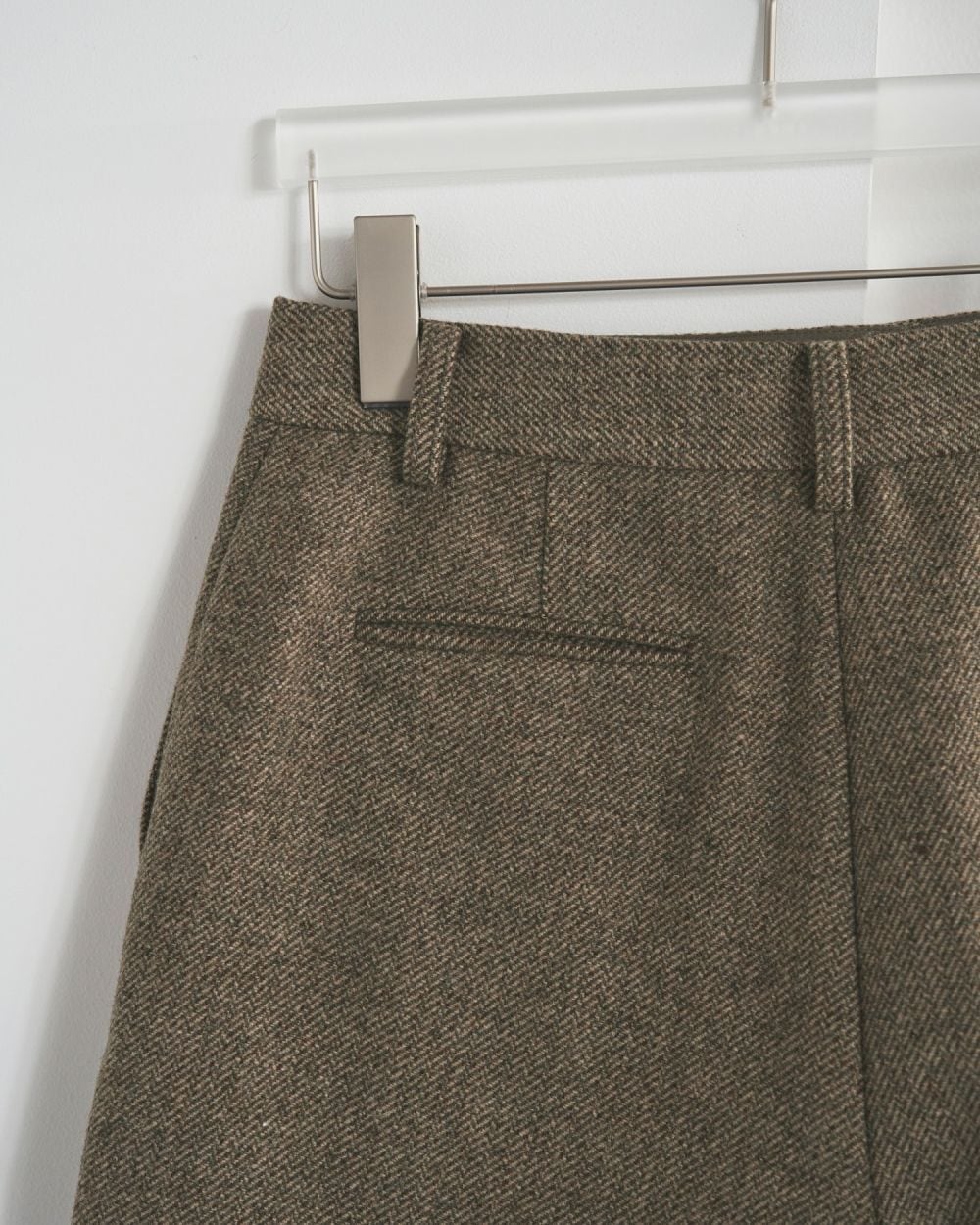 anuke(アンヌーク) Herringbone Short Pants | サウスオレンジ｜メンズ