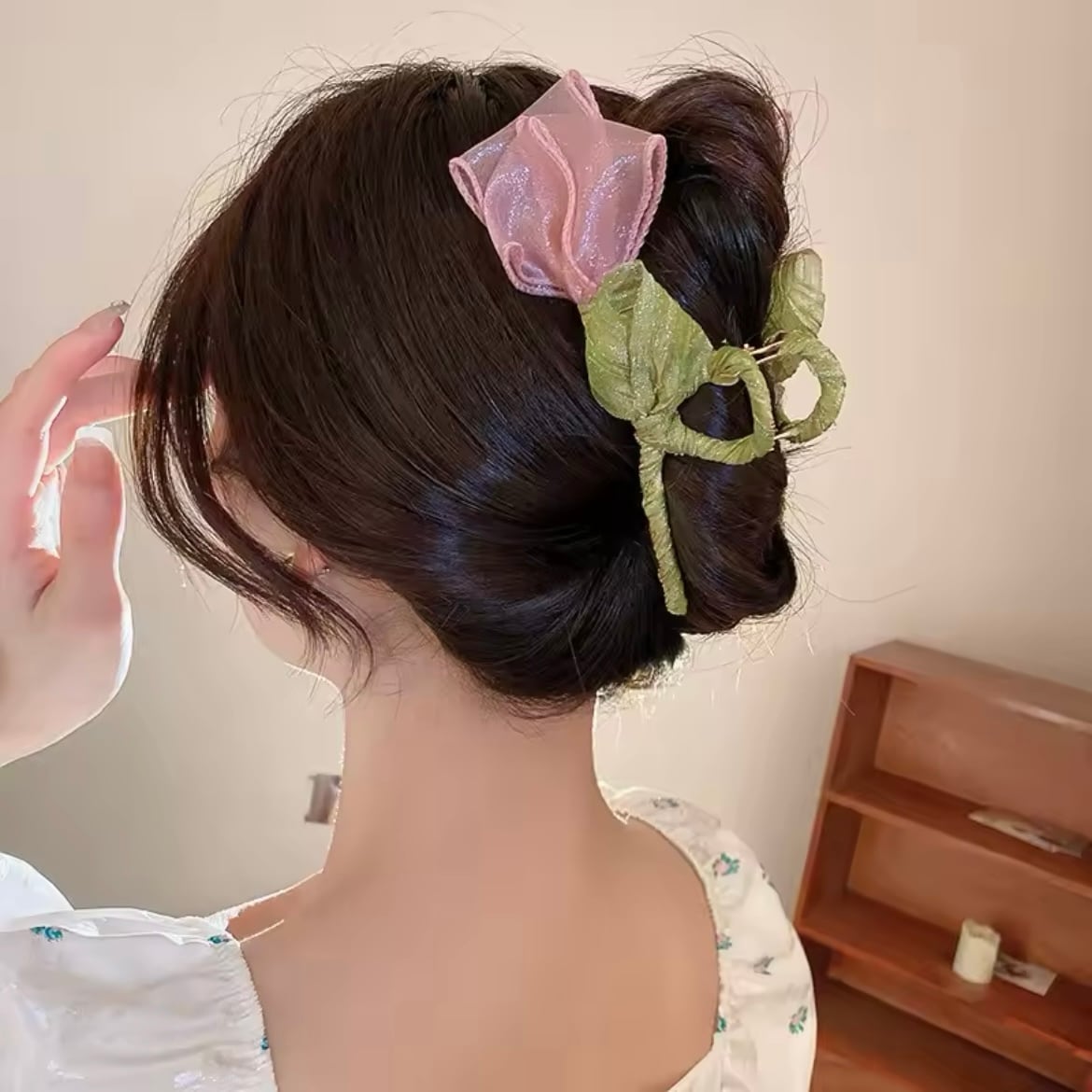 チューリップヘアクリップ