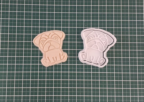 クッキー型 パグ