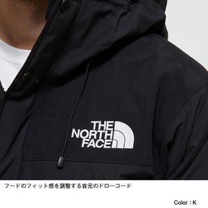 ノースフェイス マウンテンダウンジャケット(メンズ) ND91930 ブラック Lサイズ THE NORTH FACE