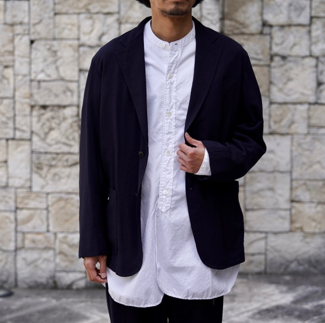 松野屋 キャンバスフラットショルダー 未使用 23ss comoli ウール 2b