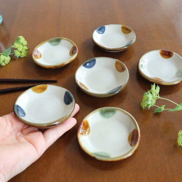 やちむん　豆皿 新商品】当店だけのオリジナル！沖縄の職人さんと作った、やちむんの豆
