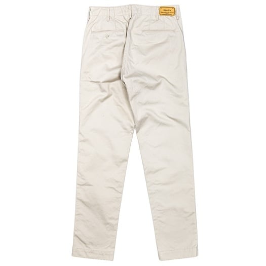 WORKERS(ワーカーズ)～Officer Trousers Slim Type2, Pearl White