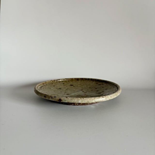 越前焼名工中村豊（陶杉窯） 自然灰釉還元窯変の究極美が迸る逸品筒状