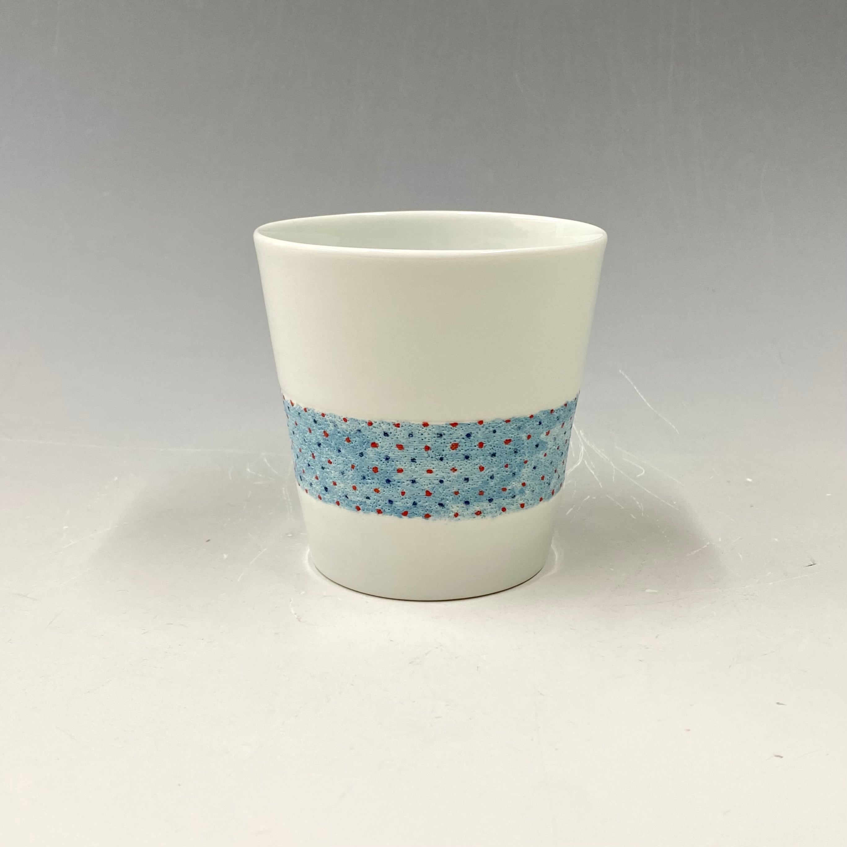 中尾恭純】点刻象嵌フリーカップE | 中仙窯