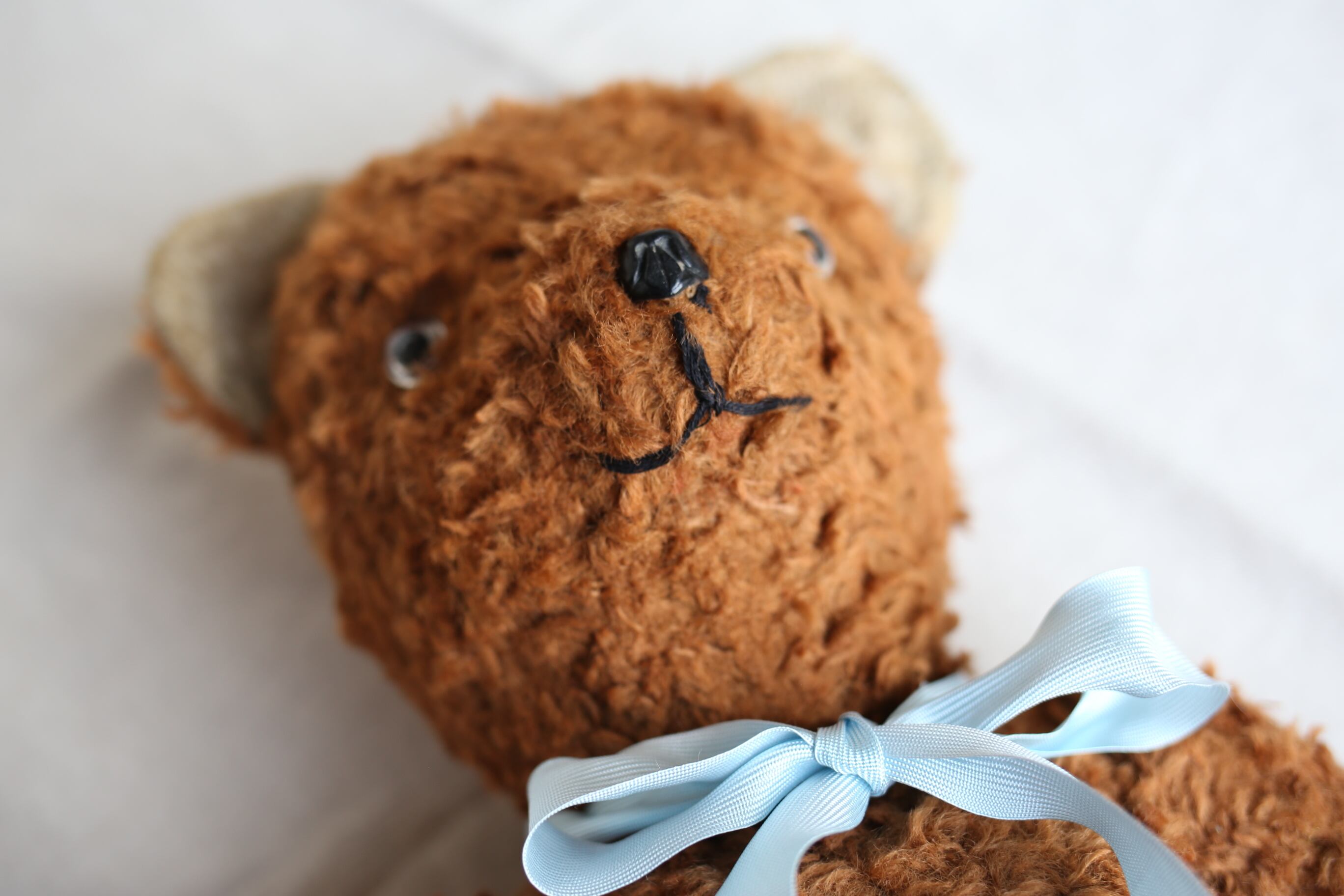 フランス アンティーク 大きめの栗毛のテディベア 54cm N-02997 | EMUPARIS