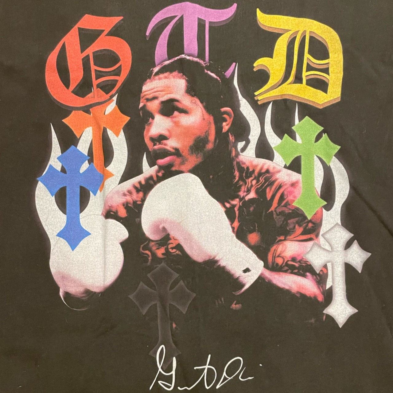 Gervonta Davis Long-Tee Chrome style