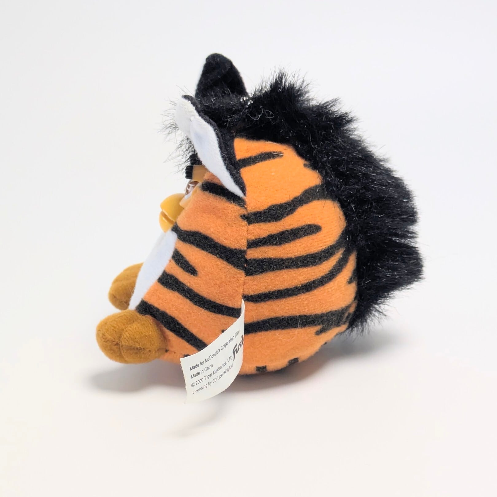 ☆ VINTAGE2000 ☆【 McDonald's × Furby ( ファービー )】 マクドナルドミールトイ / 2000年製 / ボールチェーン ぬいぐるみ キーホルダー 〚アメリカン雑貨 アメトイ〛