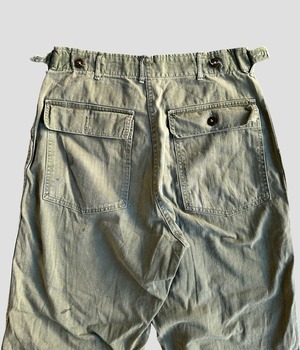 -U.S. ARMY- Vintage 40s M-47 HBT Pants
