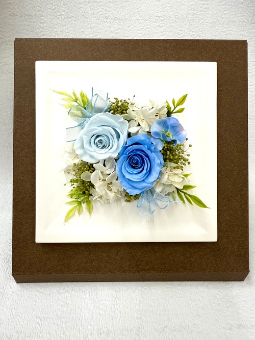 正方形 blue 画像