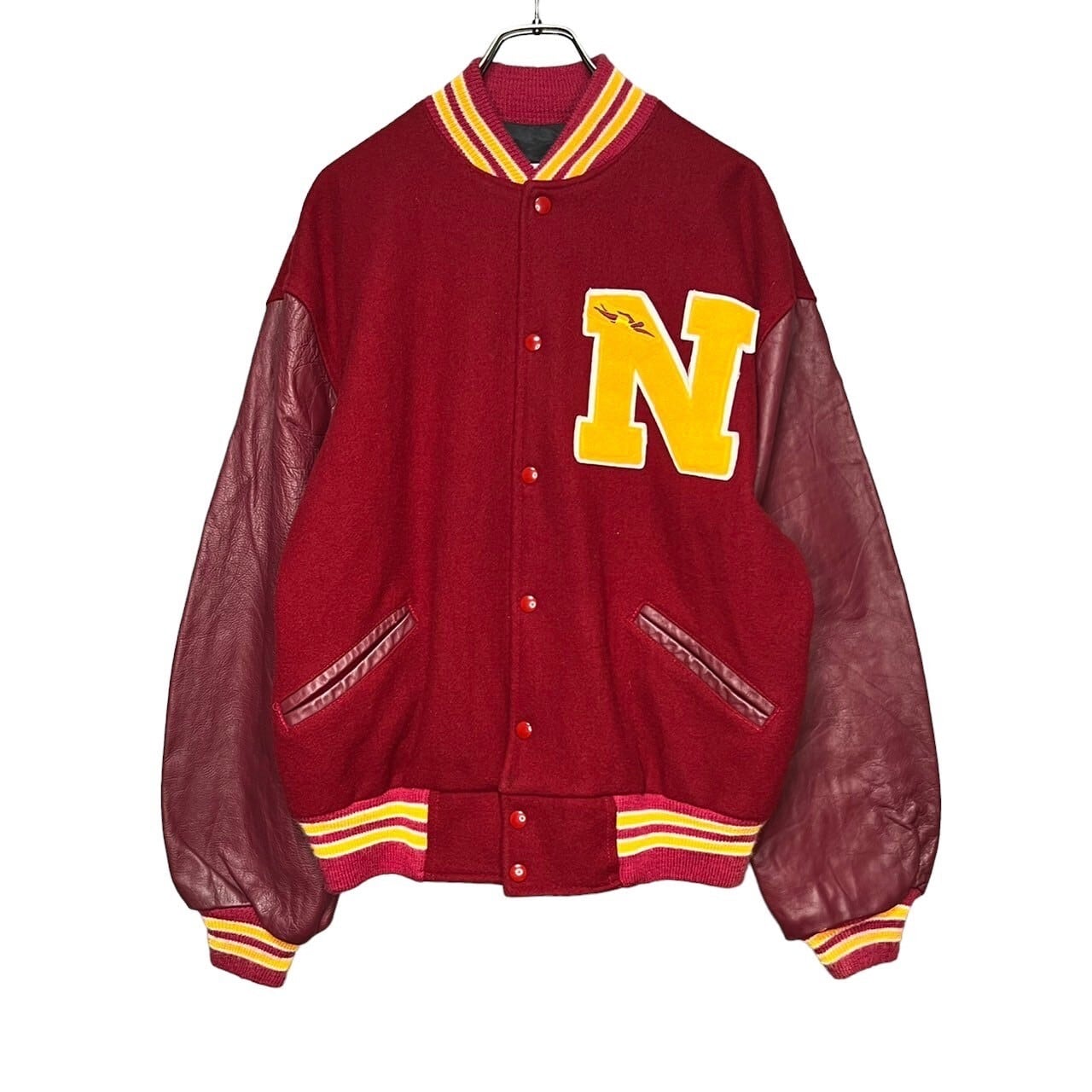 Made in USA】【90s】MECA レザースタジャン XL vintage | 古着屋OLDGREEN