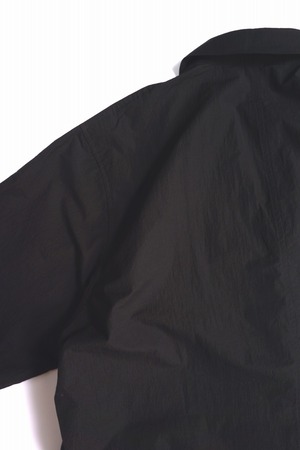 Paper Like Lapeled Shirt Jacket