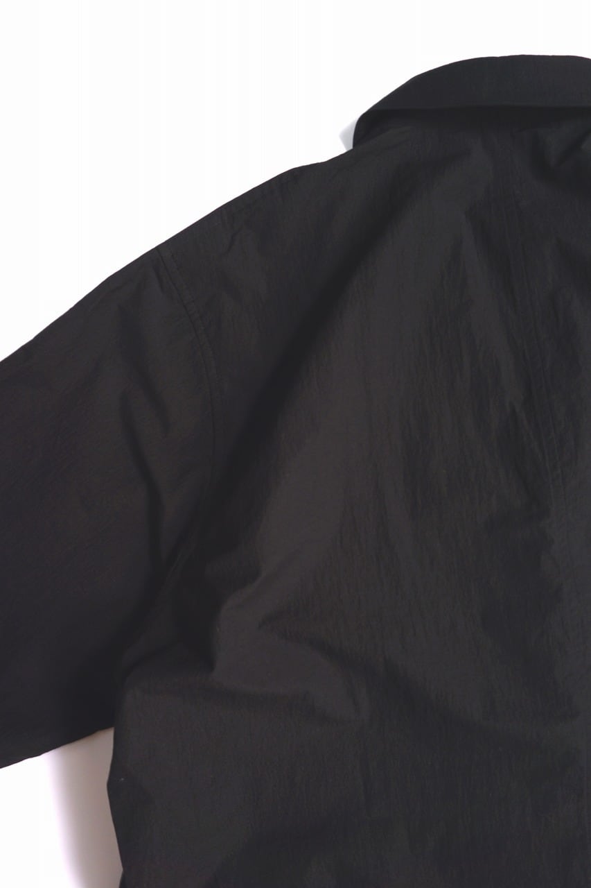 Paper Like Lapeled Shirt Jacket