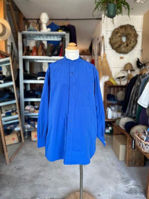 PAPERSKY WEAR RELAX CAVE TYPEWRITER LONG BIG SHIRT