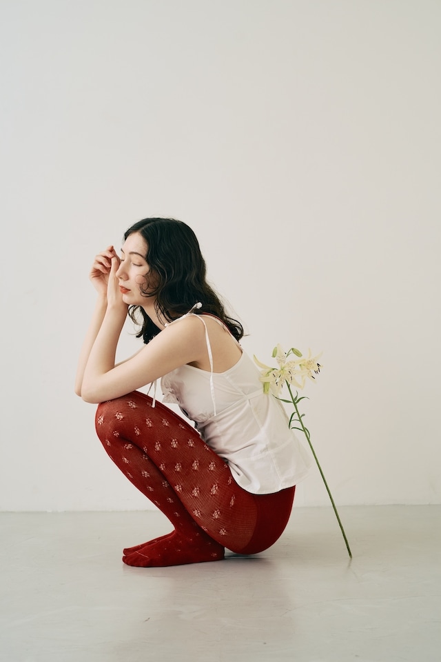 North pole Lyocell tights col.Carnation
