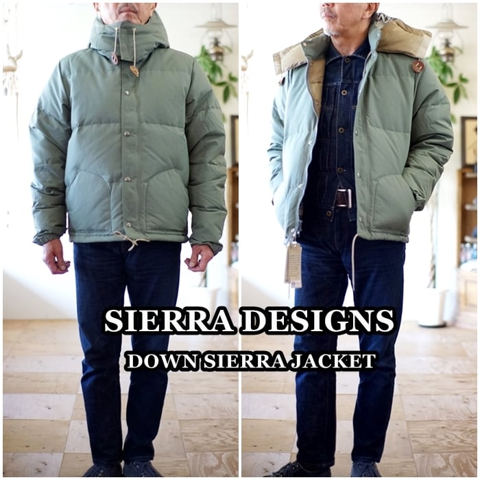 SIERRA DESIGNS シエラデザインズ ダウンシエラジャケット ダウン ...