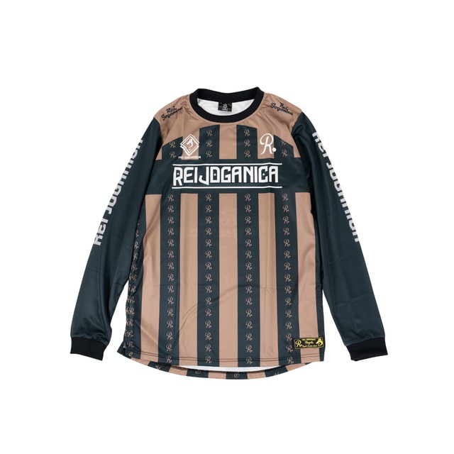 【Jr.】REGA STRIPE PRA-SHIRT(GOLD)/レガストライプシャツ(ゴールド)