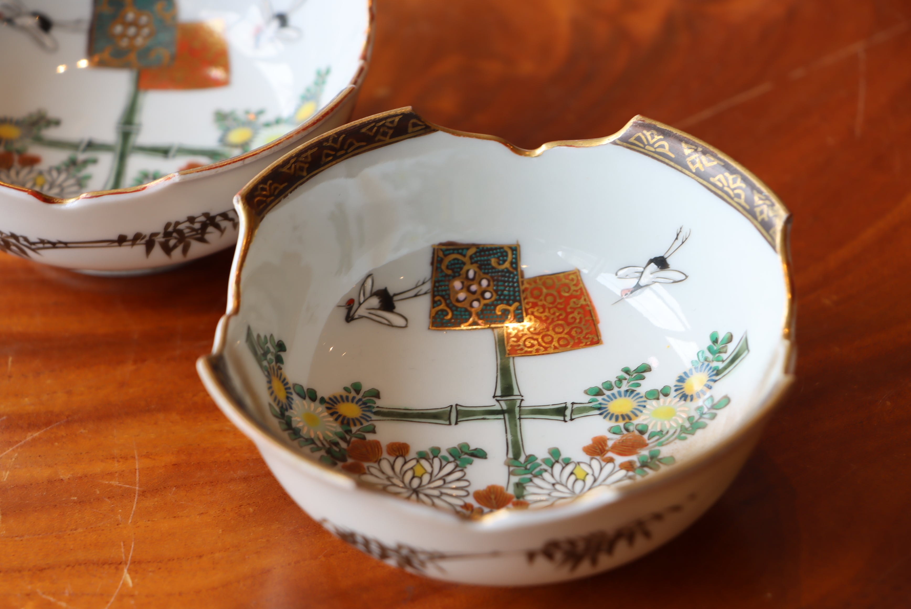 古伊万里染付花文鉢 | 江戸中期-18世紀頃 | Nakayacacan (那加屋花冠)