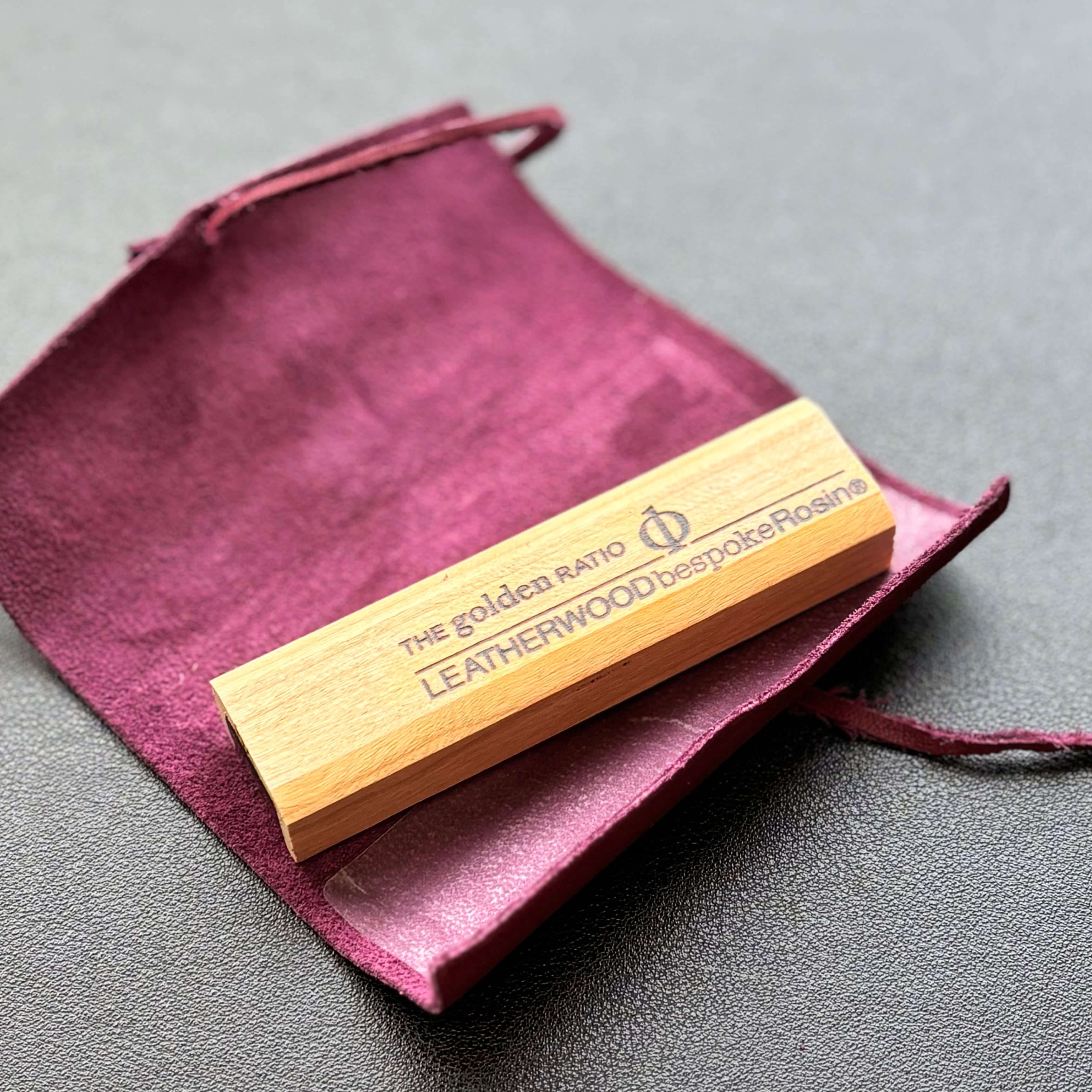 松脂 LEATHERWOOD bespoke Rosin Golden Ratio | SIRENA Online Shop
