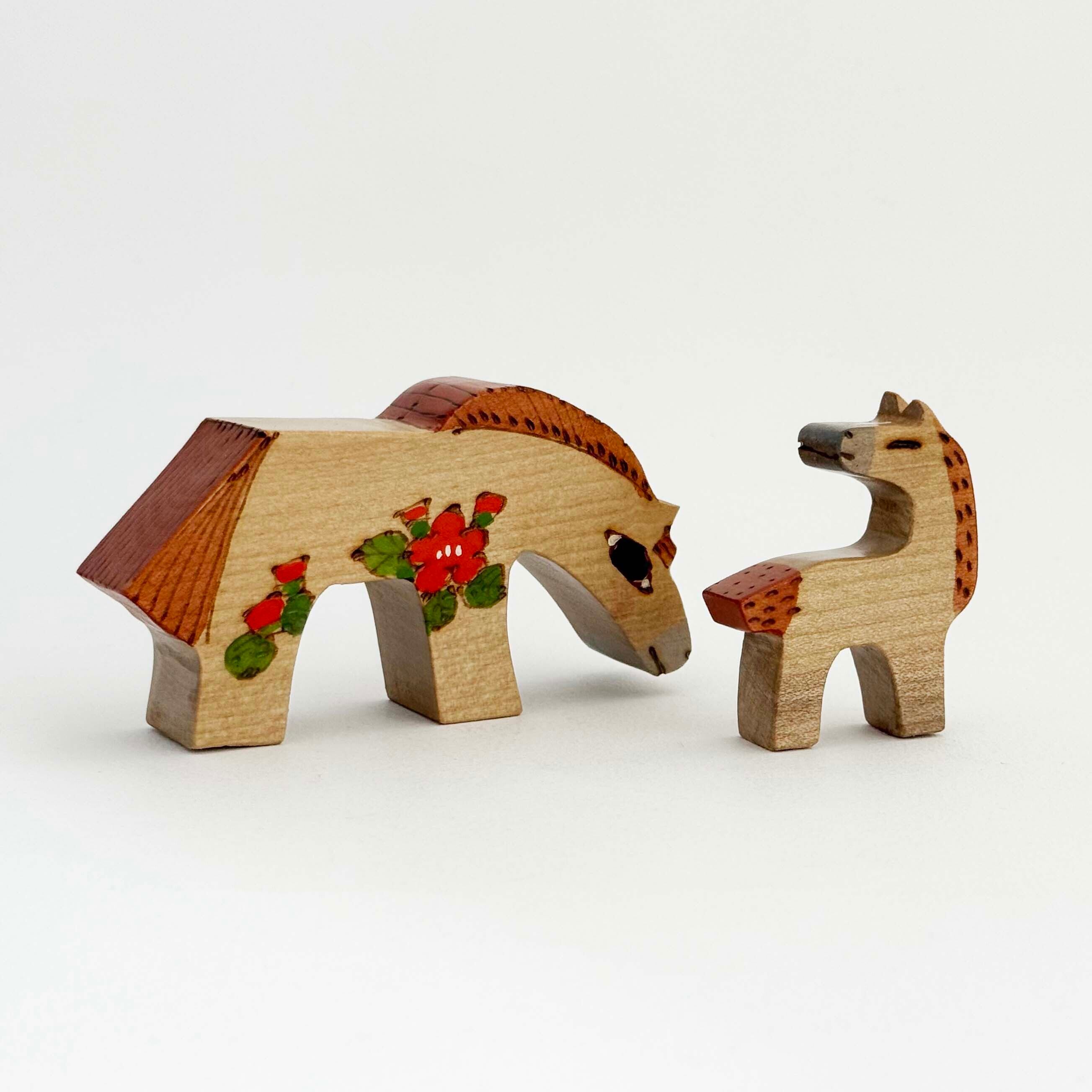 五十嵐豊 郷土民芸「親子駒」A