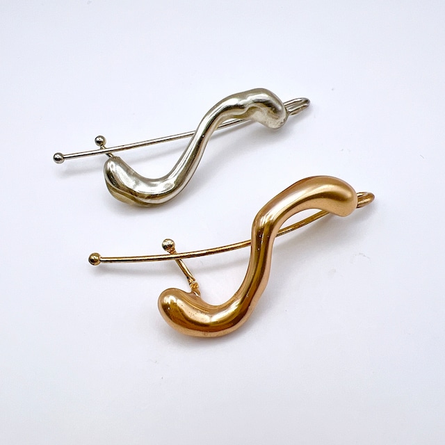glint nuance cross ”S” silver/gold