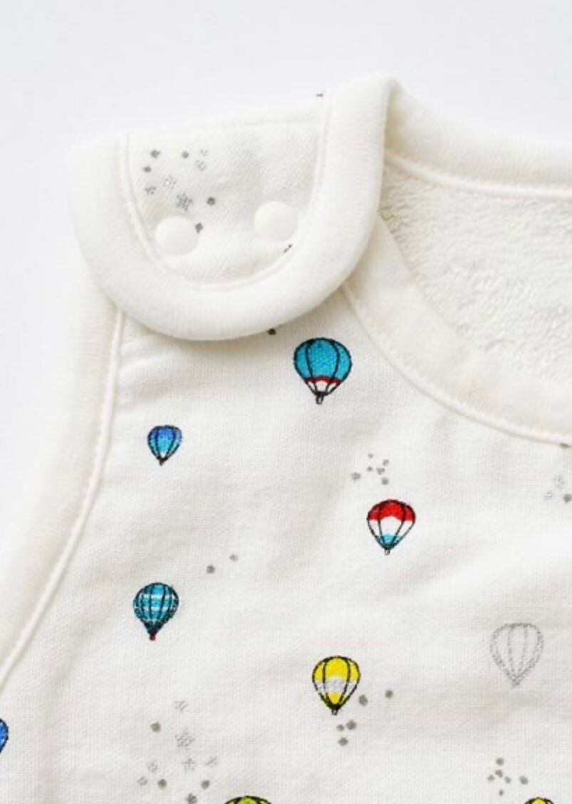 Haruulala　[baby]オーガニックコットンスリーパー　自由飛行   （ギフトBOX付き）