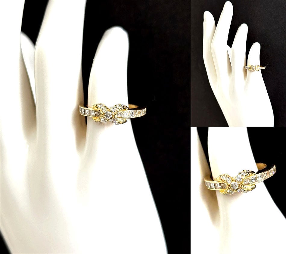 Tiffany & Co. バンドリング　ダイヤモンド TIFFANY & CO. フラット バンドリング ダイヤモンド│ティファニー