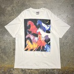90s Barbara Wallace Art Print Tee USA製