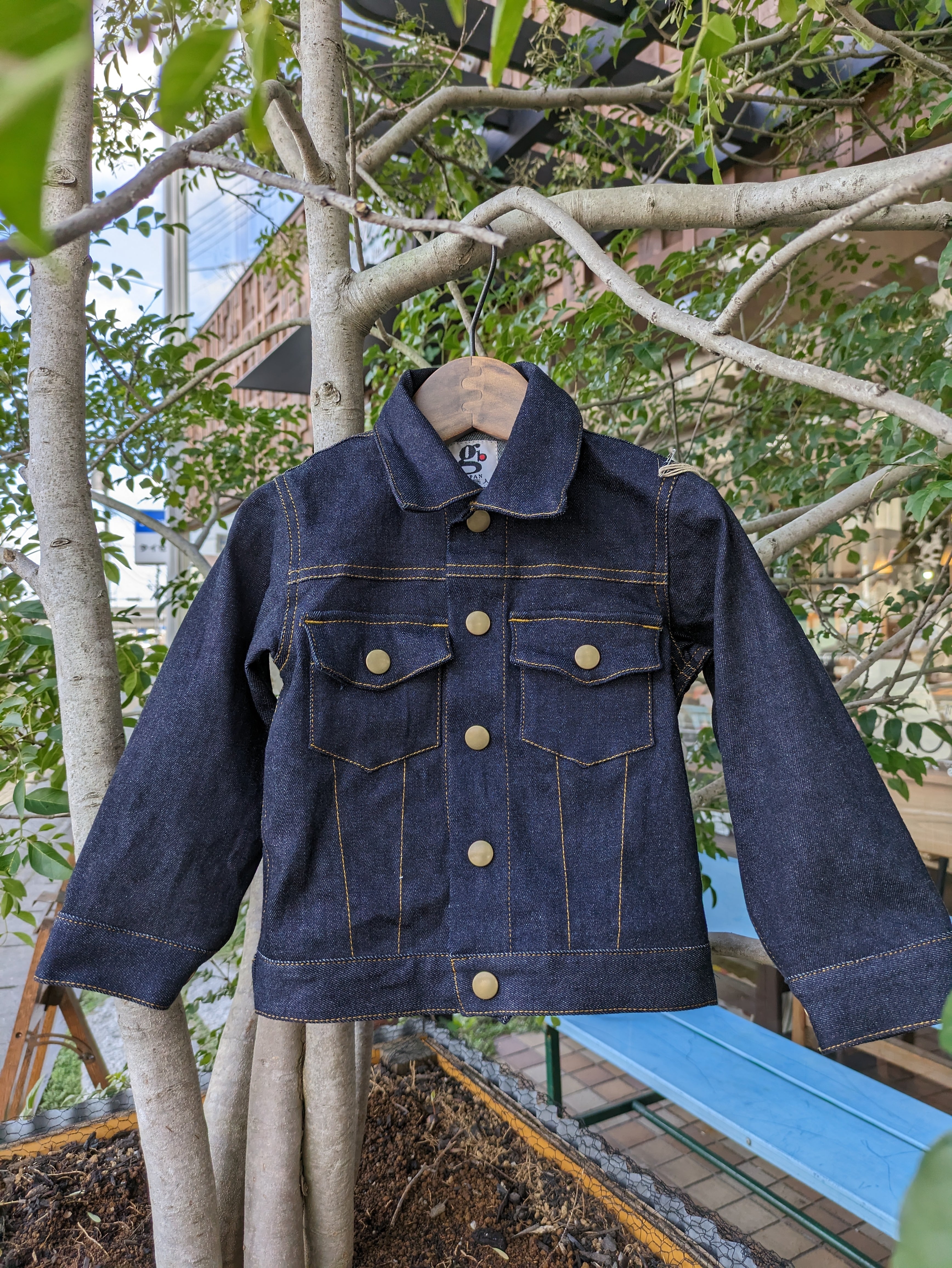 希少【旧ドゥニーム】2nd デニムジャケット 濃紺 D-HG1118 M 507 DENIME - デッドストック！旧 最初期DENIME（ドゥニーム）□2nd 507