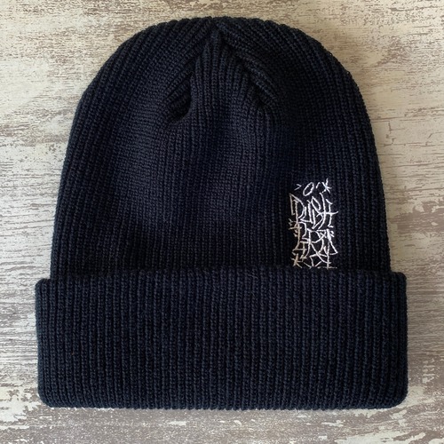 【PUSH GRIP】 PGV BEANIE  (BLACK)