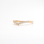 H&C ダイヤモンド デザイン リング K18 / 0.300ct