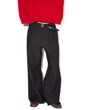 Nomàt "Straight PT C/W Denim〔Dark Brown〕"