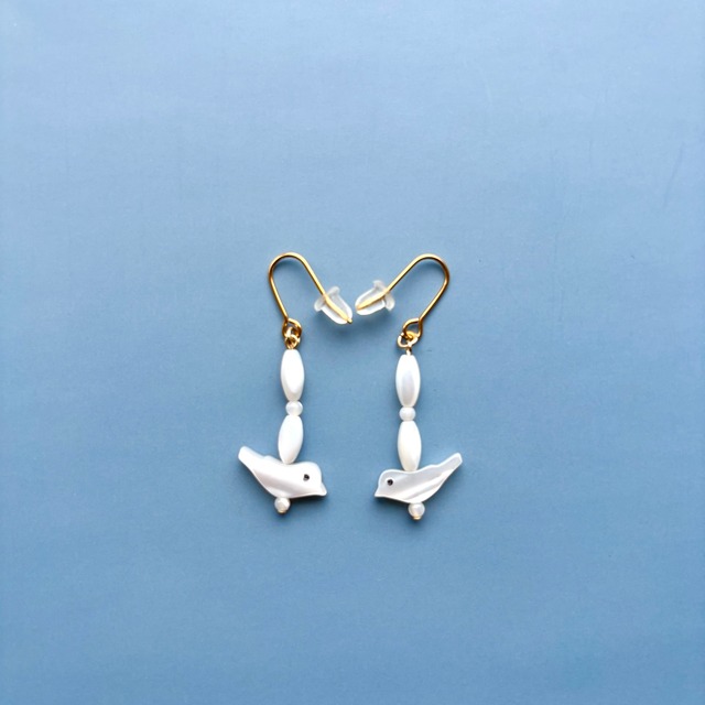 マザーオブパールのピアス（mop020）