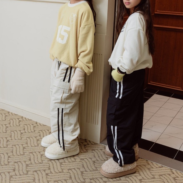 ꒰ 130-150以上 ꒱SM2ラインカーゴパンツ 2col