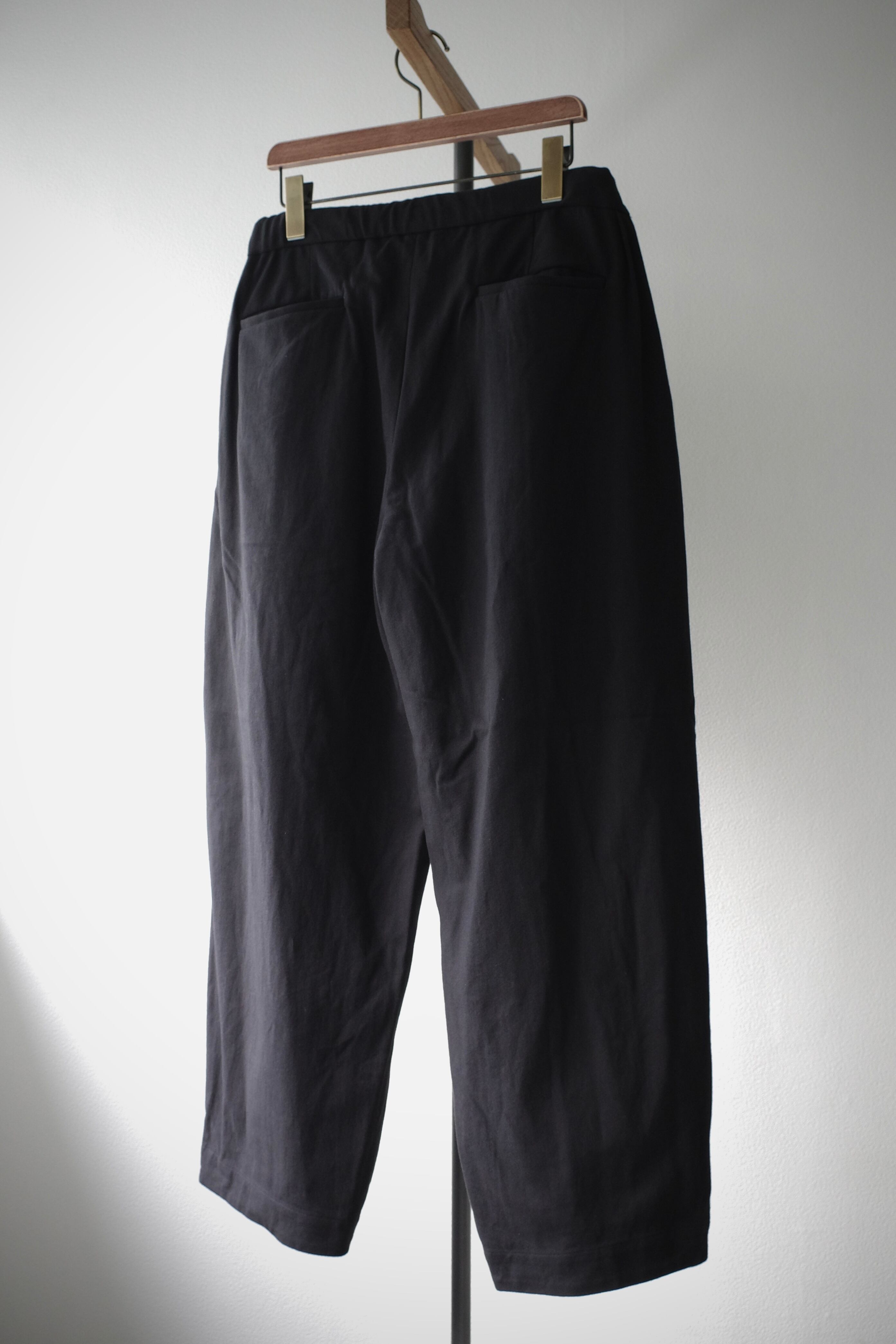 Barathea Cloth / Balloon Pants（BLACK） | C O L I N A