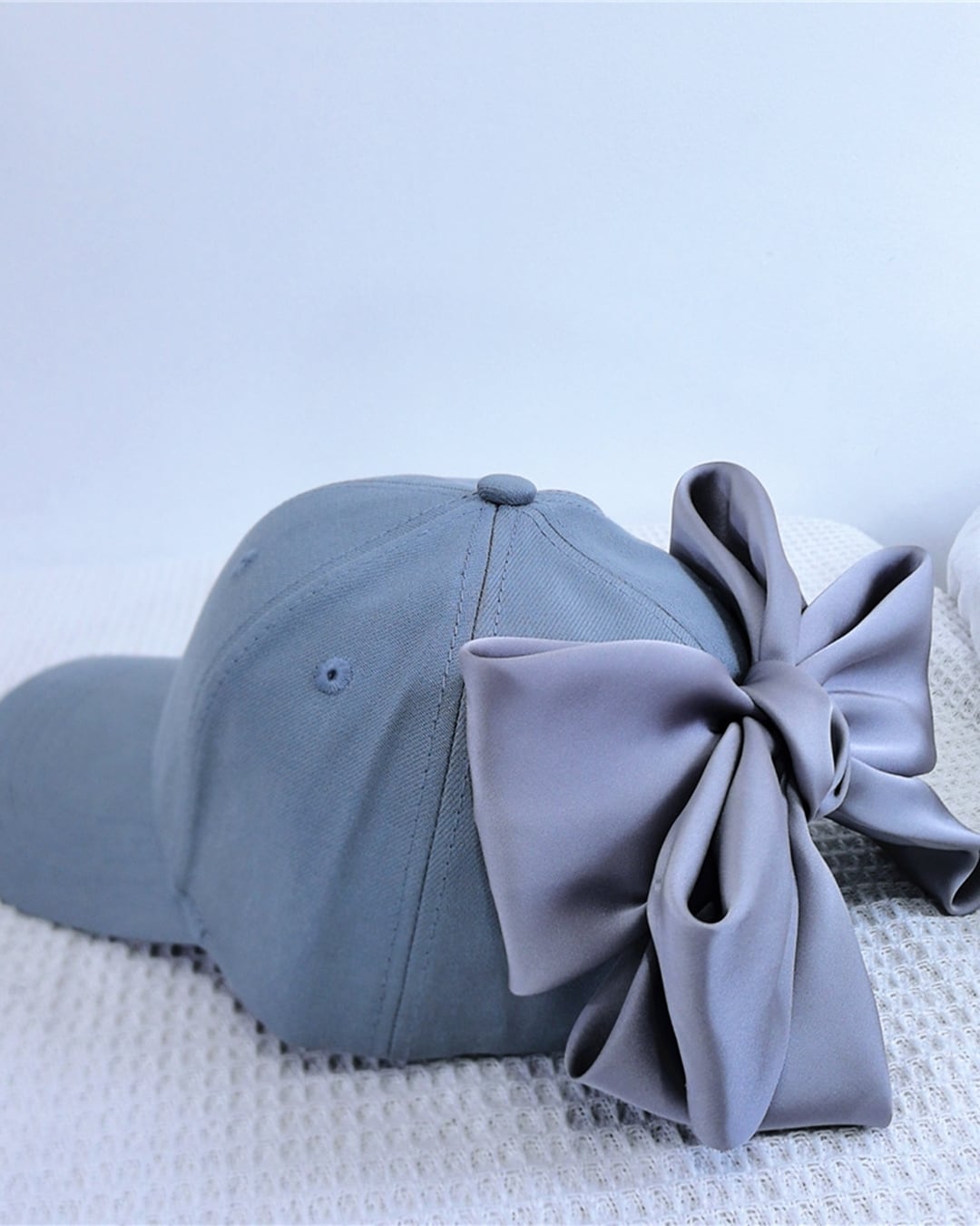 ビッグサテンリボンキャップ（5 colors） 25WP02055 | Deelia