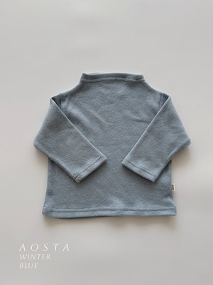 【Aosta】 プラウドT／ブルー（70–110cm）2025冬