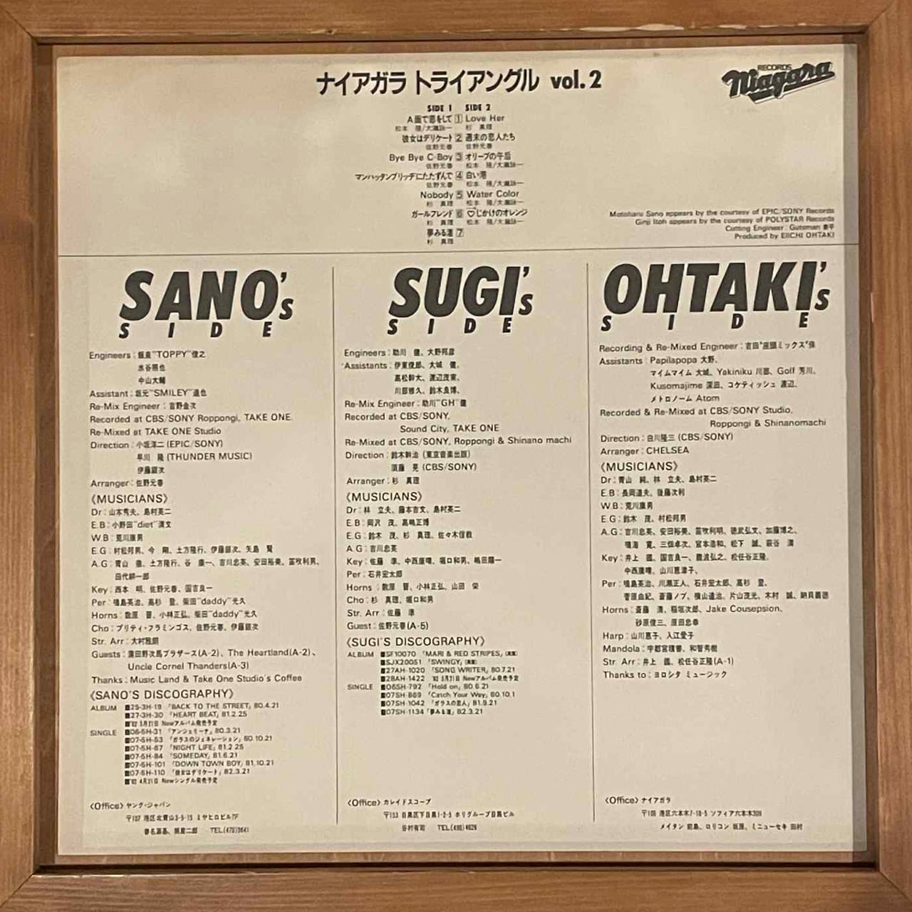 Niagara Triangle – Niagara Triangle Vol.2 (LP) | Underground