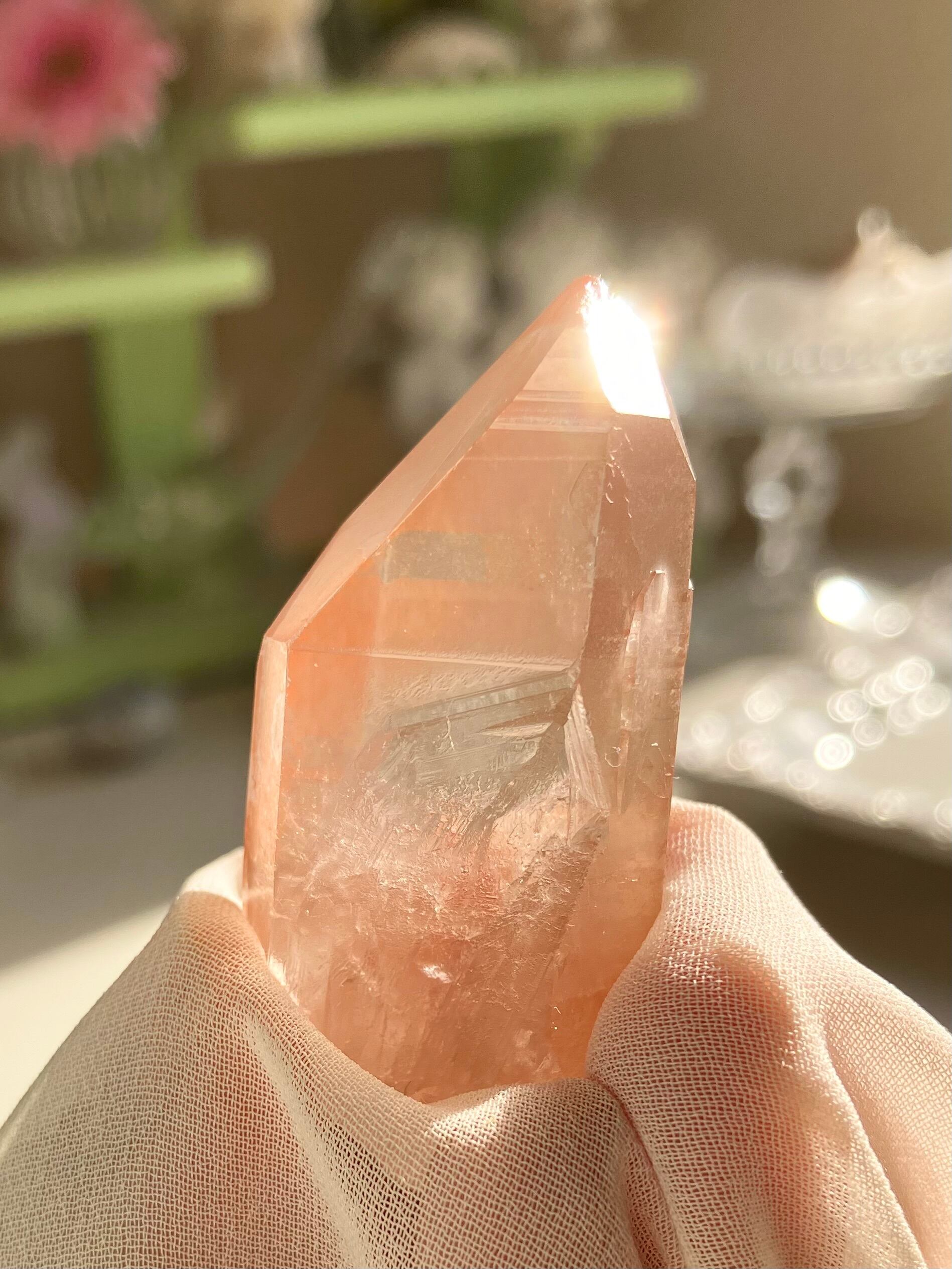 スカーレットテンプル　ピンクレムリアンシードクリスタル スカーレットテンプル ピンクレムリアン・タイムリンク