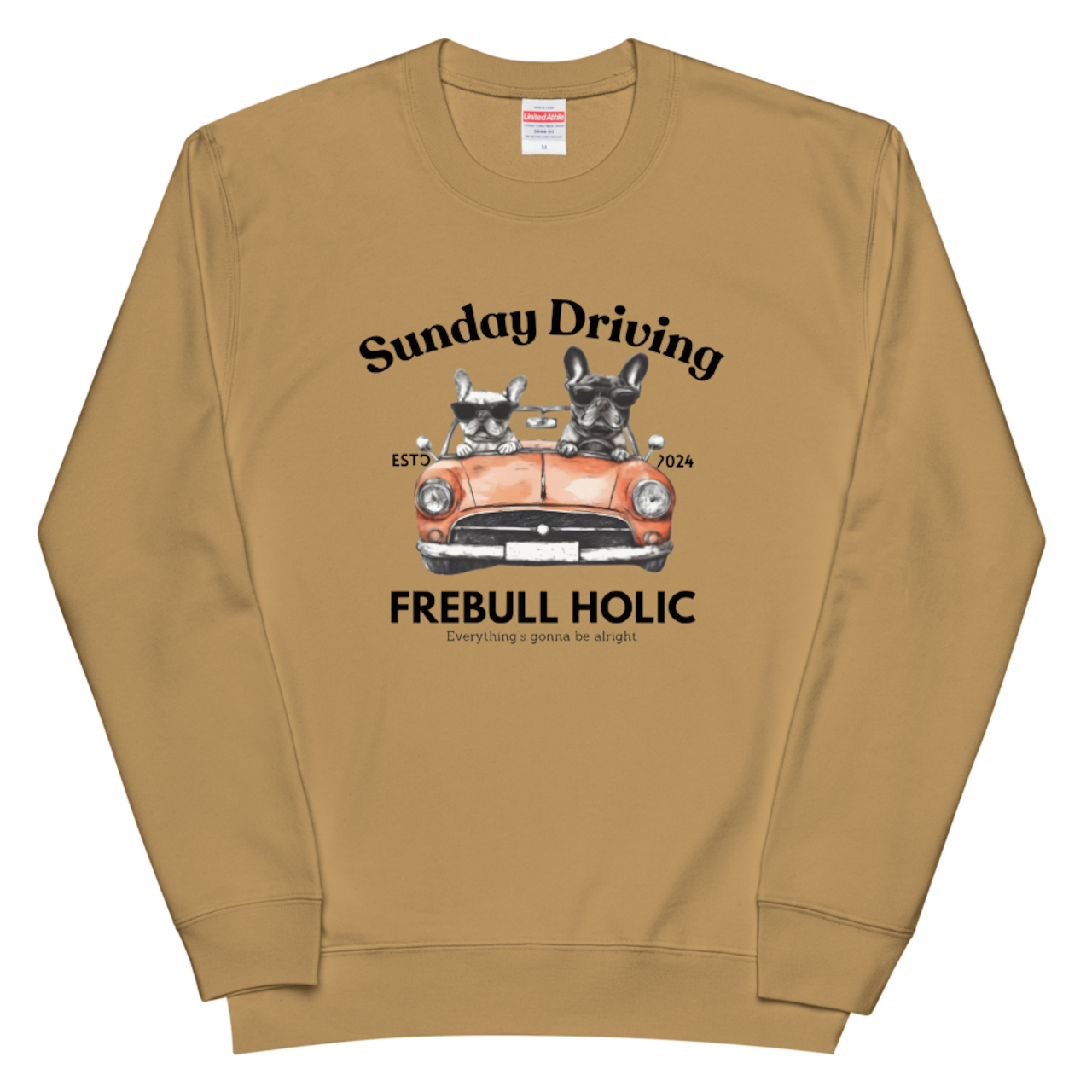 FREBULL OTHER ユニセックス クルーネック スウェット (4colors) P00103