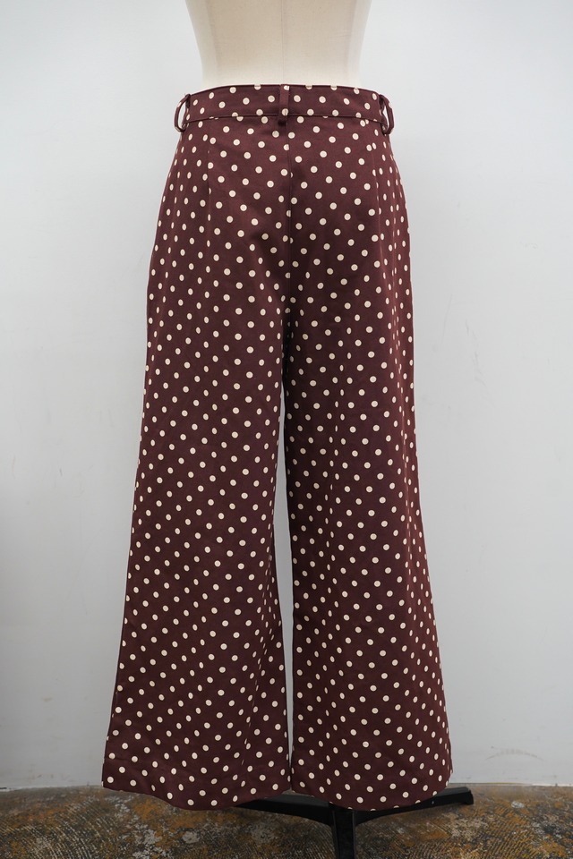 ARLES POLKA DOT TROUSERS