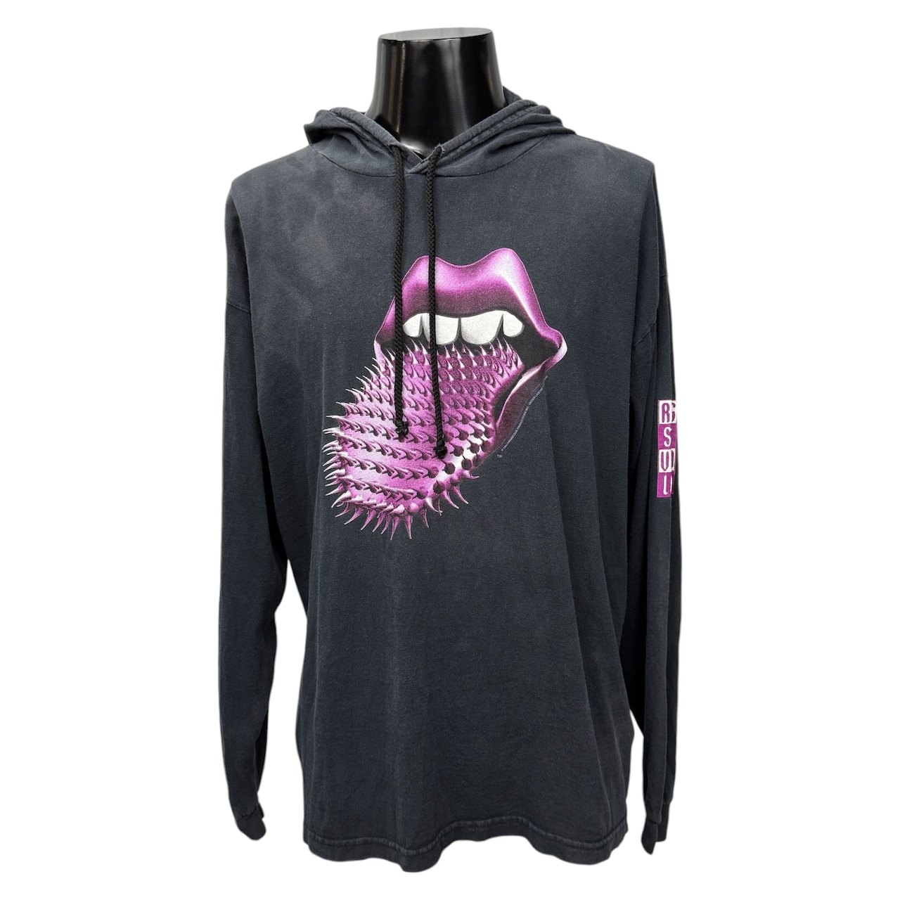 【THE ROLLING STONES】ザ・ローリング・ストーンズ "VOODOO LOUNGE TOUR" BROCKUMタグ 90's Vintage パーカー