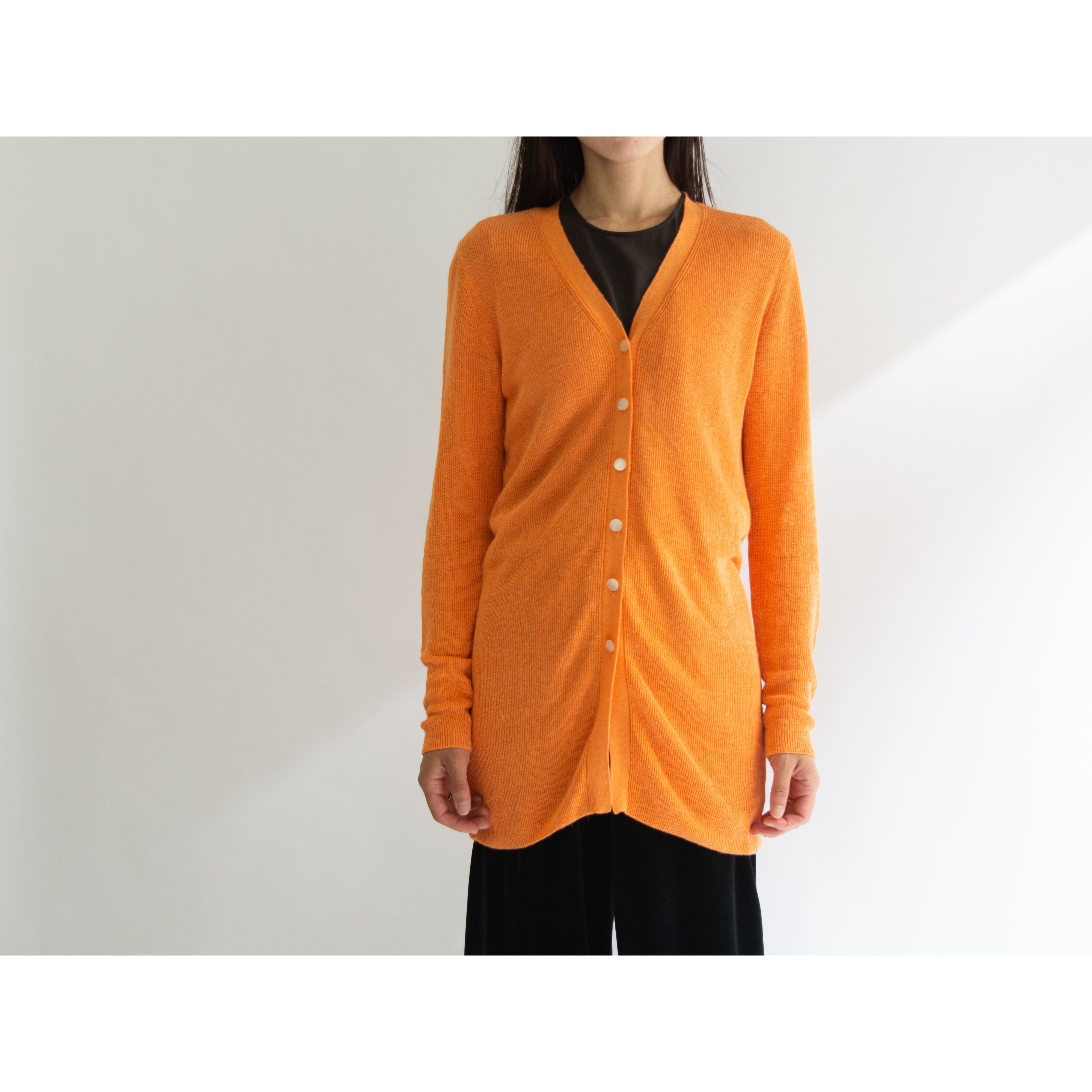 VAL by VALENTINO】 Made in China Linen-Rayon Cardigan（バル バイ