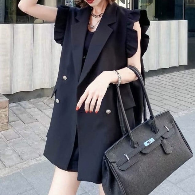 Blackフリルジレ 10256 | seeds