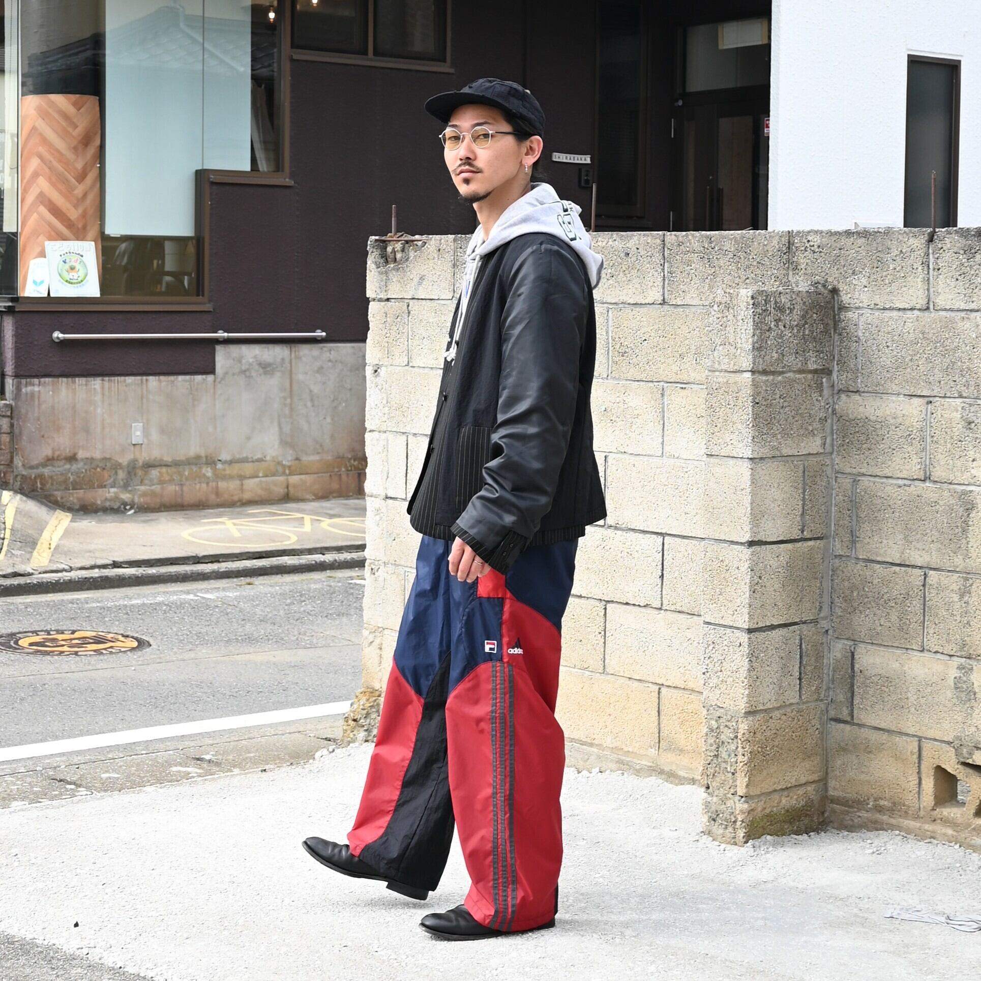 KUON / Reversible Kimono Collar Blazer | GANKO