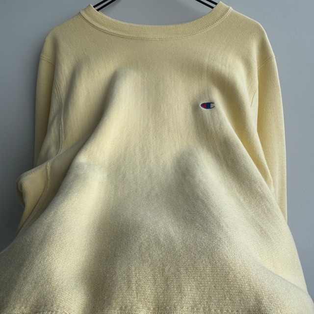 Champion Reverse Weave スウェット バニラ 90s 画像5