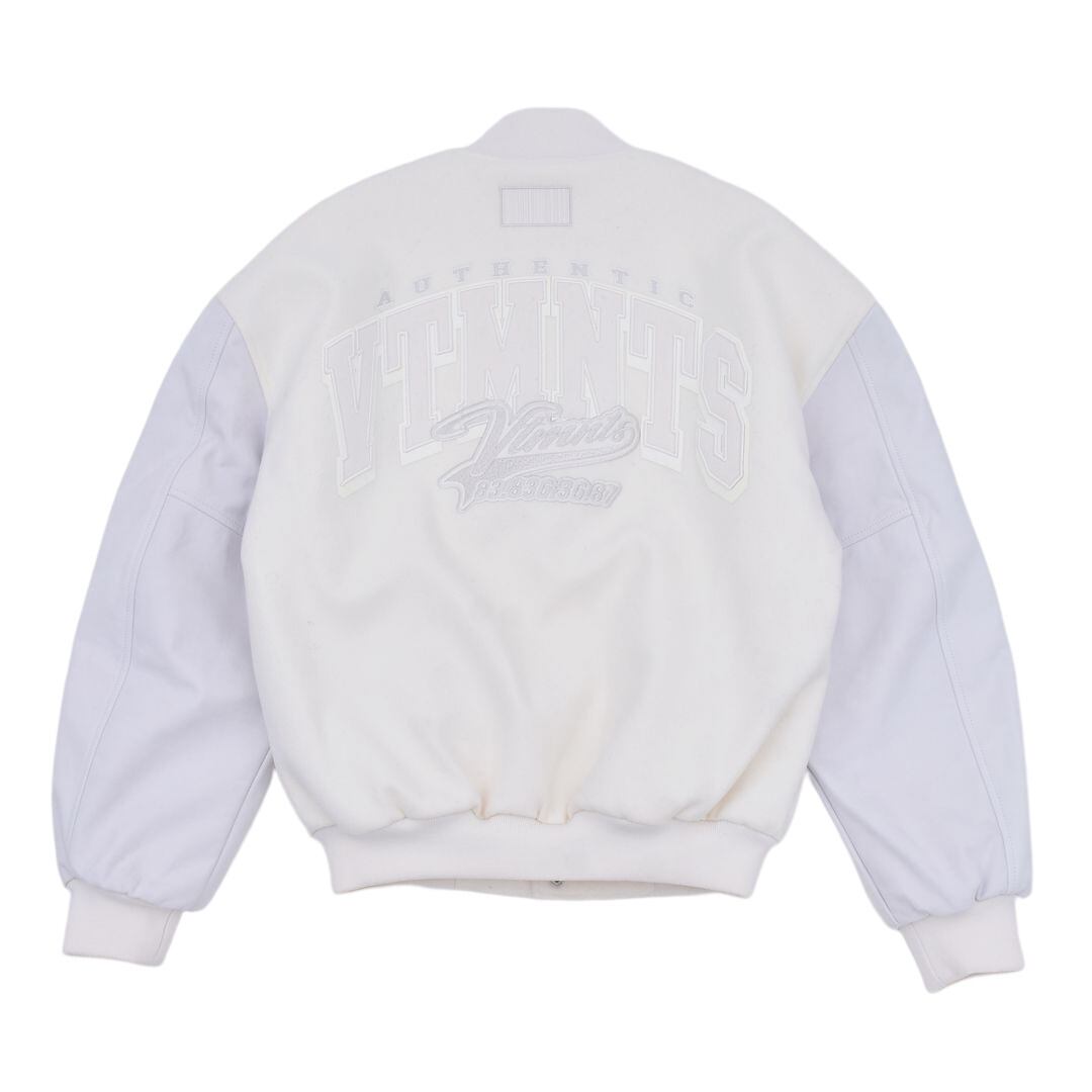 VTMNTS】VTMNTS COLLEGE JACKET(IVORY) | AYIN VTMNTS】VTMNTS COLLEGE JACKET(IVORY) | AYIN