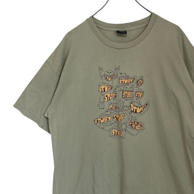supreme シュプリーム Tシャツ センターロゴ プリントロゴ 絵画 | 古着 