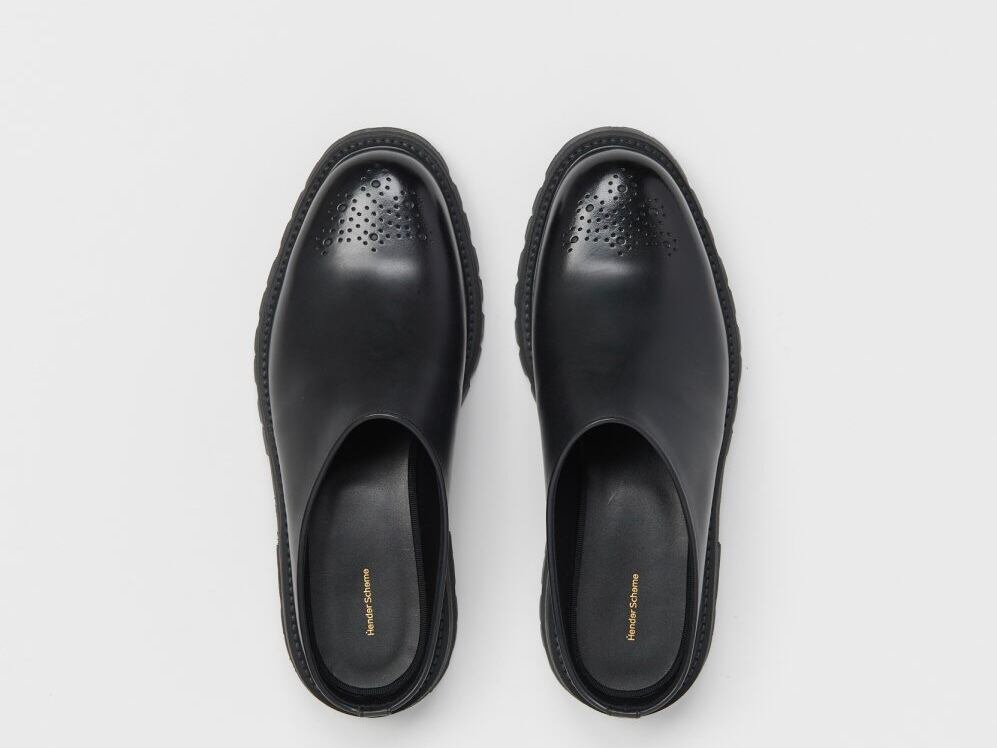 靴 hender scheme  command mules / 24cm Hender Scheme”command mule black” | Lapel online store